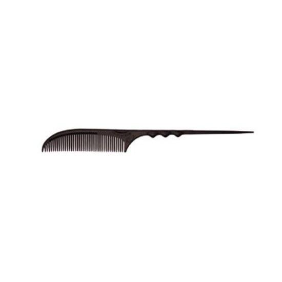 Leader Final Comb PP-801CF (Backcombing Comb) Black Total Length 218mm