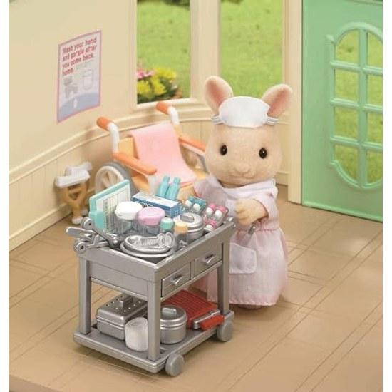 Sylvanian Families Store Aspirational Nurse Set H-13 ST Mark Certified 3 Years Up Toy Dollhouse EPOCH