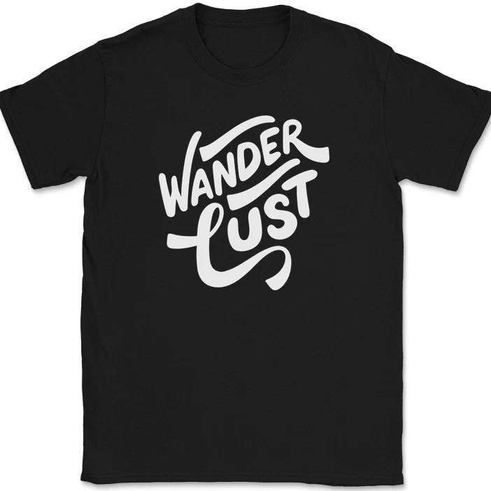 

Wanderlust Adventure T-Shirt Funny Outdoor Camping Travel Humor Gift Tee 3XL