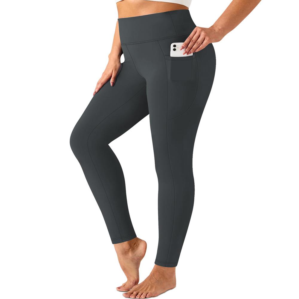 

Баталні штани для йоги для жінок, придатні для фітнесу, з високою посадкою, що стягують талію, підіймають сідниці, спортивні легінси з високою еластичністю, баталні штани для йоги 5XL