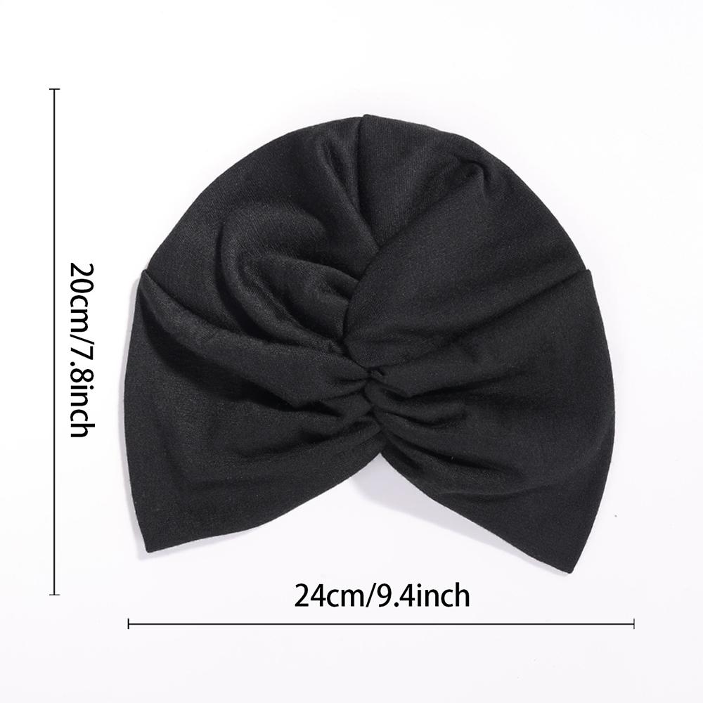 1 sztuka Elastyczne Turbany Nakrycie Głowy Kobiety Czapka Pokrycie Skręcony Plisowany Opaska na Głowę Różne Kolory Pokrycie Włosów Czapki Beanie dla Kobiet Dziewcząt