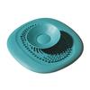 Kitchen Sink Drain Cover Push Type Floor Drain Seal Deodorizer Anti-Odor Plug Silicone Drain Strainer for Bathroom and Kitchen
