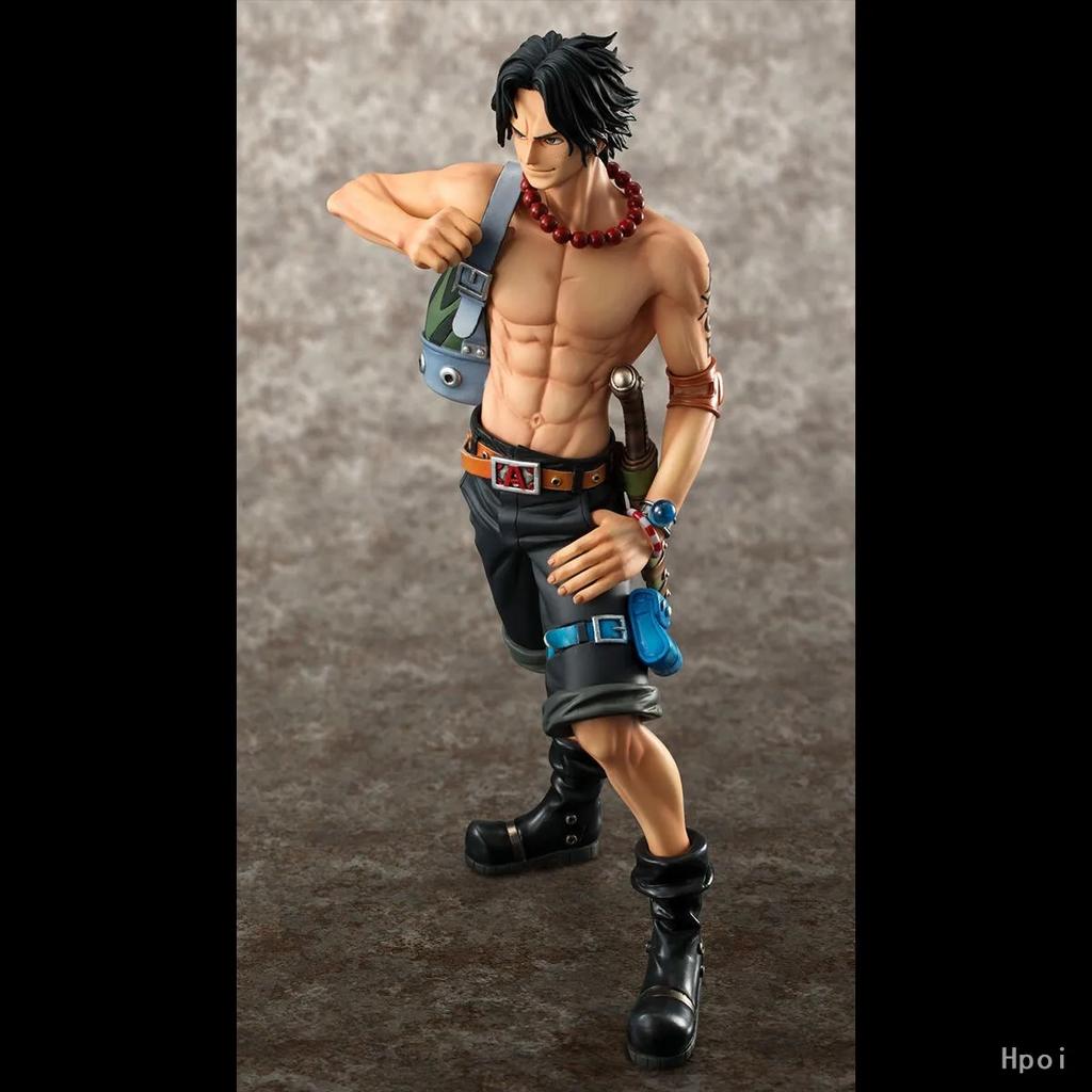 Figure One Piece DX10th Anniversary Fire Fist Escal D Ace Luffy Brother Toys Japan Anime Collectible Figurines PVC Model Toy