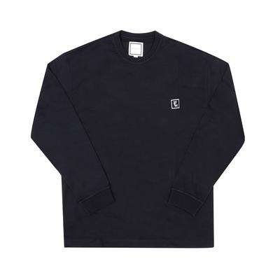 Wooyoungmi Men S Long Sleeve Tee White Logo w261tS51
