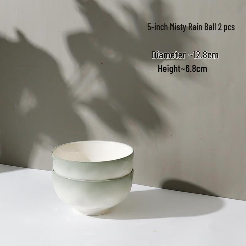 HANDUNYOU Underglaze Ceramic Rice Bowl Set