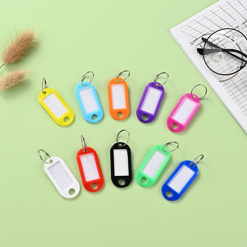 Key Tag Plastic PP Color Tag Luggage Tag 20pc