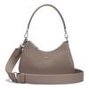Fashion Versatile Zipper Closure PVC Shoulder Crossbody Tote Bag Small Women Bags Khaki NF4756DZ-N81