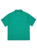 BBC EARTH Semi-Over Polo Short Sleeve Tee_Green