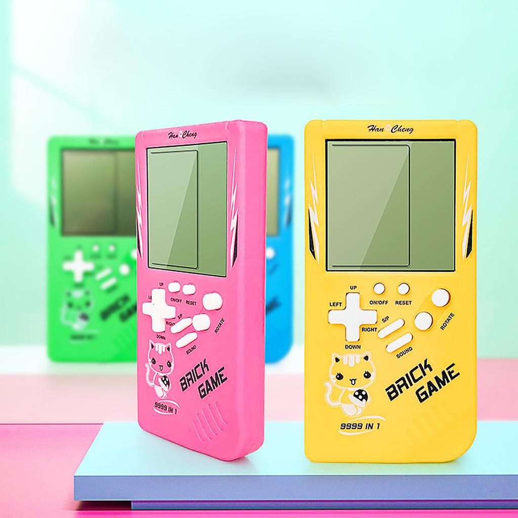 Retro Handheld Game Console Puzzle Game With Adjustable Difficulty And Speed, Small And Easy To Carry, The Best Gift