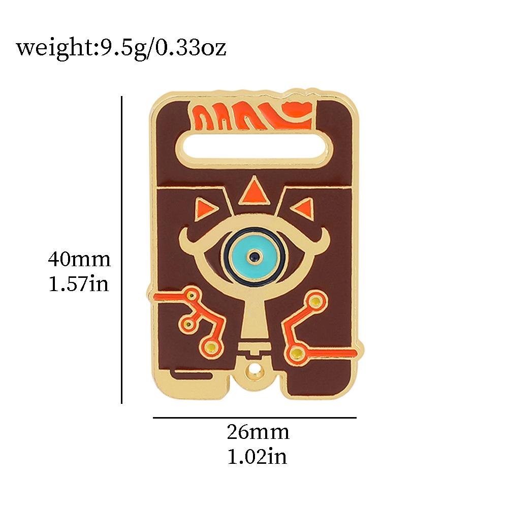 Versatile Adjustable And Legend Of Zelda Breath Of The Wild Metal Badge Pin