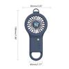 Portable Handheld Fan Mini USB Humidifier USB Fan with Flexible Clip 3 Gears for Kid Student Wome