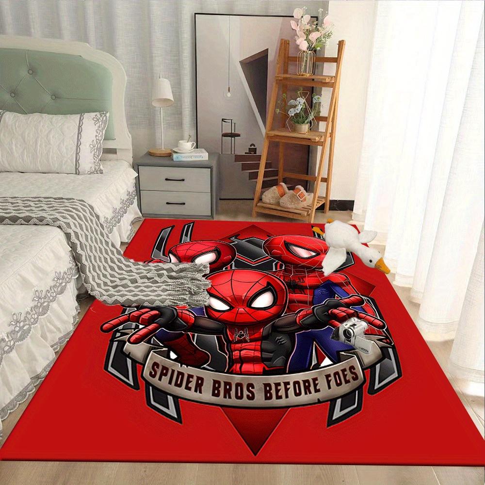 

1 шт. Килим Spider-man, Килимок для кімнати, Спальні та Ігрової кімнати, Міцний, Стійкий до плям та Легкий у догляді, Вітальні 160cm by 200cm