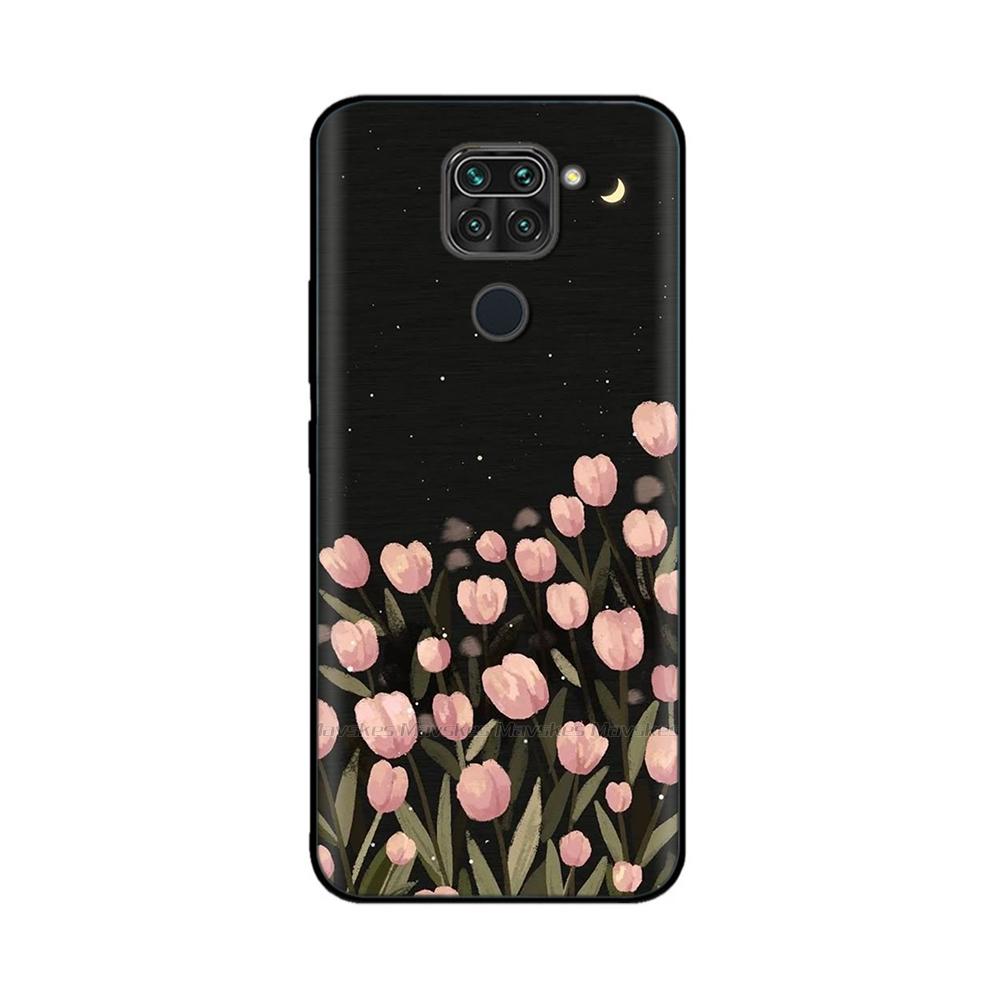 Cute Panda Back Cover For Redmi Note 9 Case For Xiaomi Redmi Note 9 Cases Note9 Soft Liquid Silicone Full Coverage Phone Case