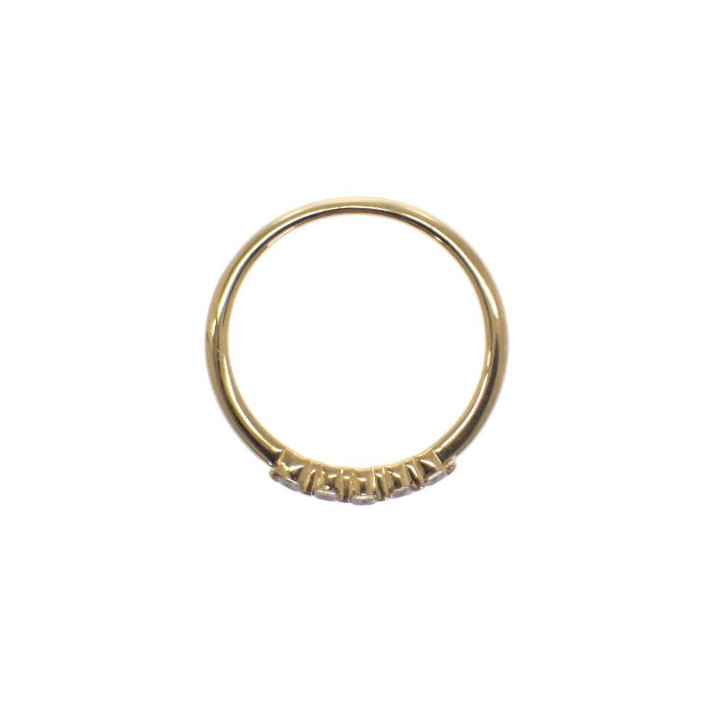no brand  #3(JP Size) ring K18 Gold Women