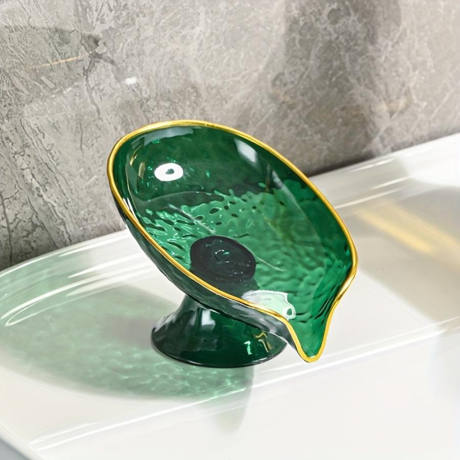 Oval Soap Dish with Drainage Hole, a Soap Box Bathroom Accessory for Soap Containers, Countertop Storage, And Organization In The Bathroom