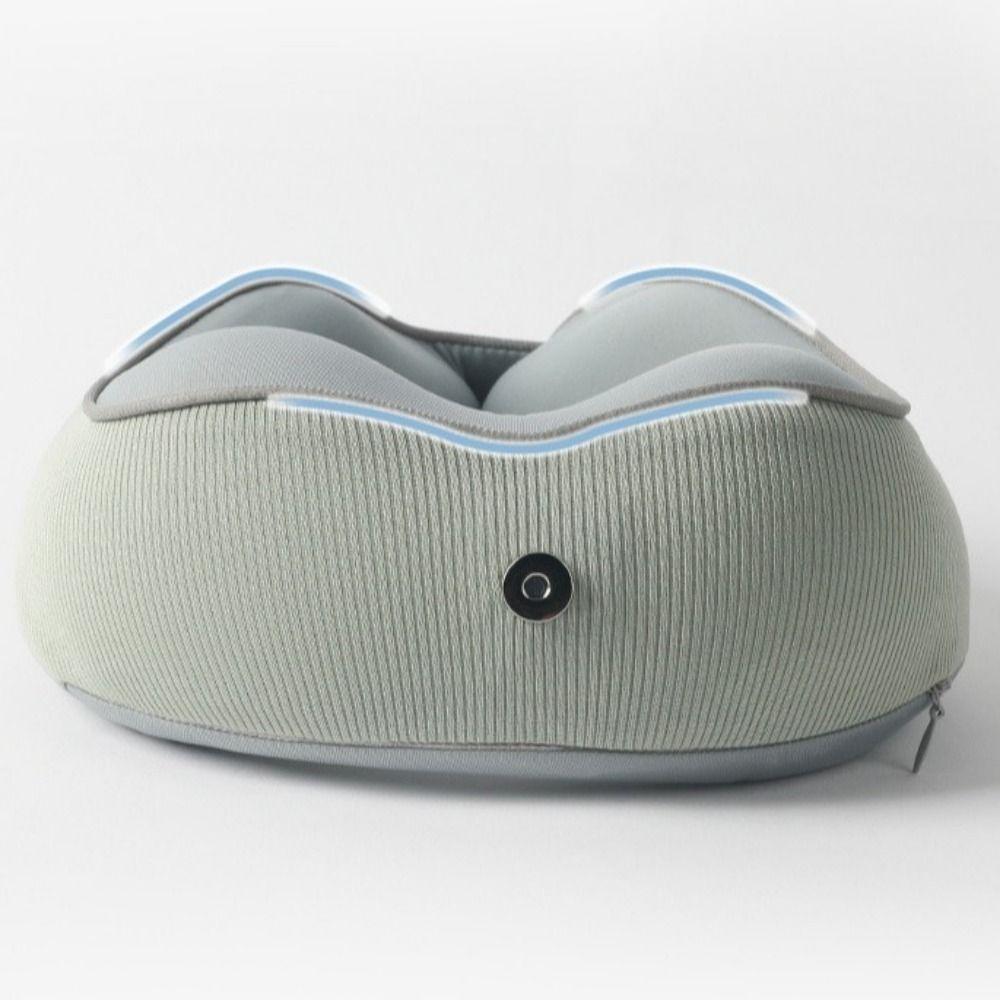 Portable Neck Pillow Comfort Support Multi-functional U Shape Pillow U-shaped Design Soft Material Nap Pillow Airplane Travel