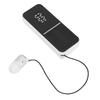 Wireless Bluetooth Lavalier Headset Call Vibration Digital Display Wireless Bluetooth Earbuds White