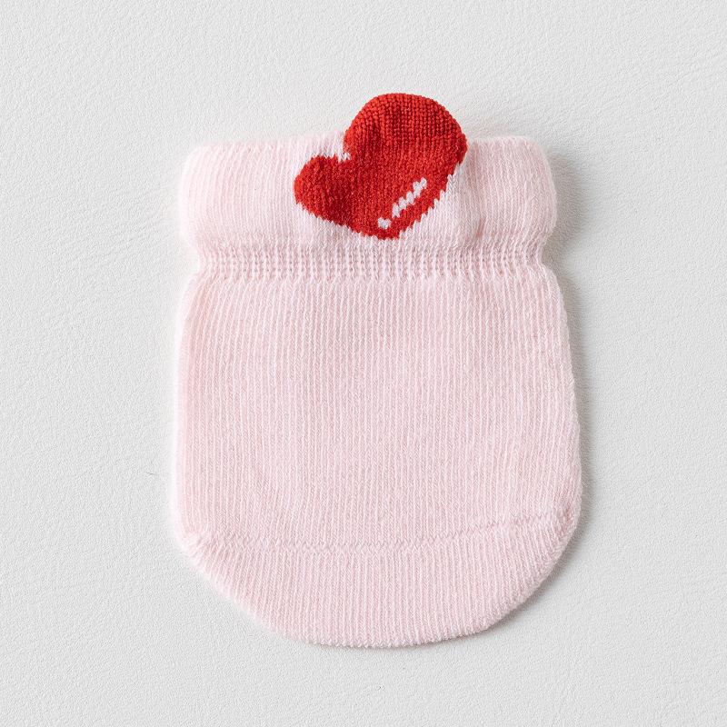 

Хлопковые детские перчатки против царапин (0-6 месяцев) для Весны, Осени, Зимы - Защита рук и Успокаивающий комфорт One size (under 6 months) розовый