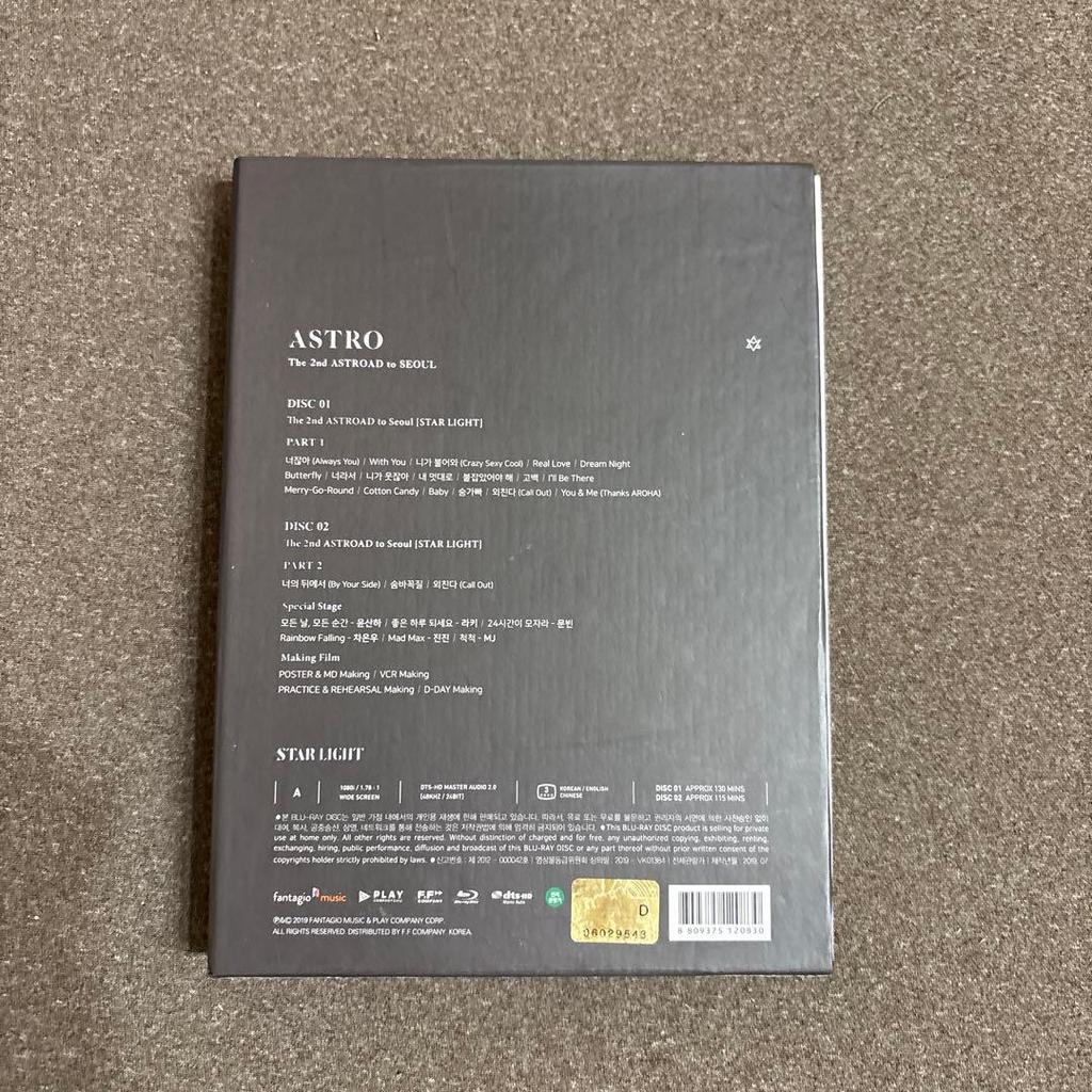 [USED] Available ASTRO STAR LIGHT Blu-ray
