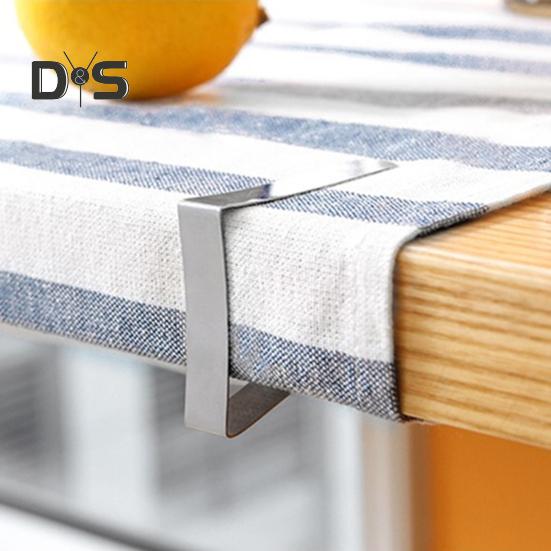 6/12/24 Stück Edelstahl-Tischdeckenklammern, rutschfest, strapazierfähig, für drinnen und draußen, Hochzeit, Party, Picknick, Camping, Tischdeckenhalter, dreieckige Befestigungsklammer