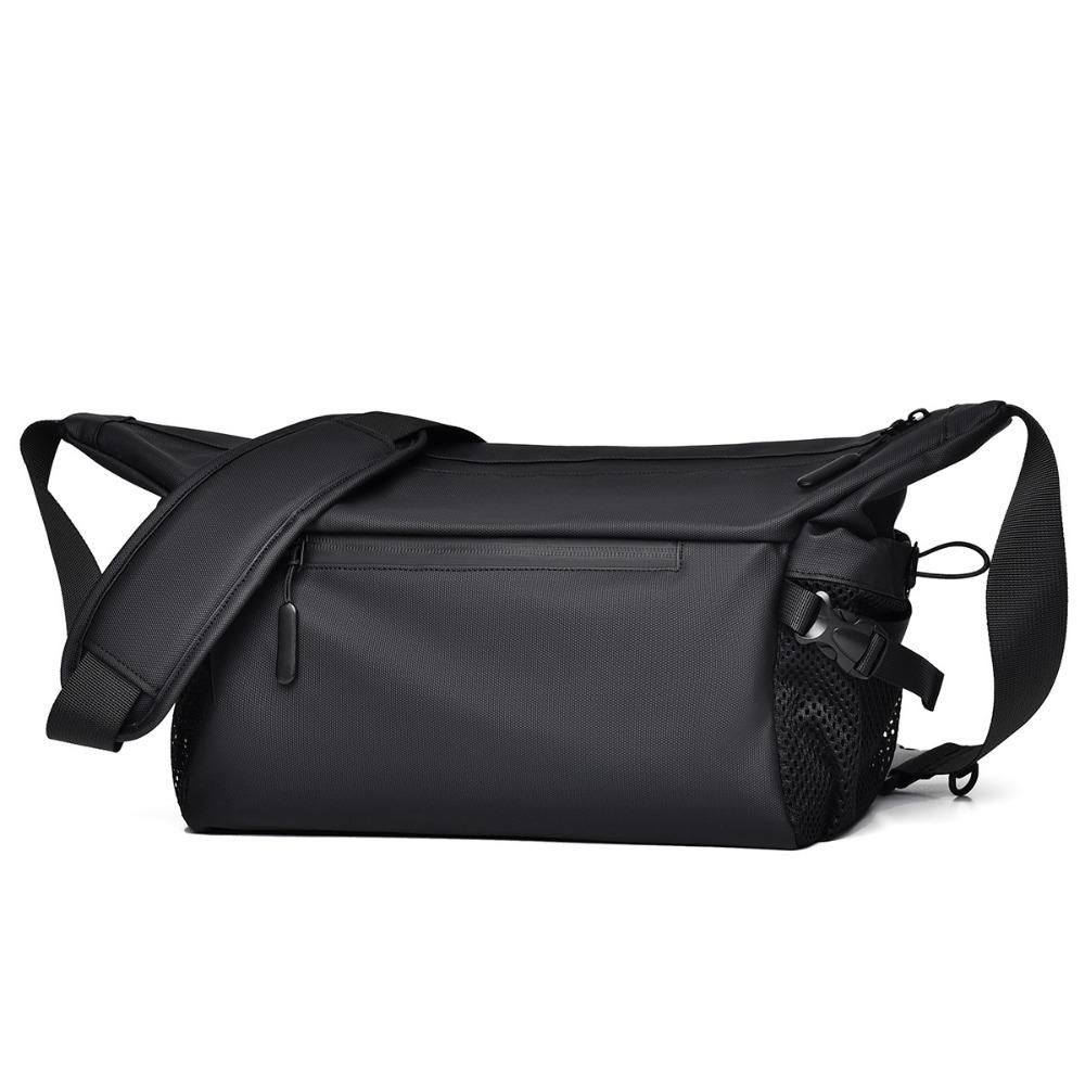 Large Capacity Waterproof Chest Bag Korean Casual Mailman Bag Men's Shoulder Bag  Cycling