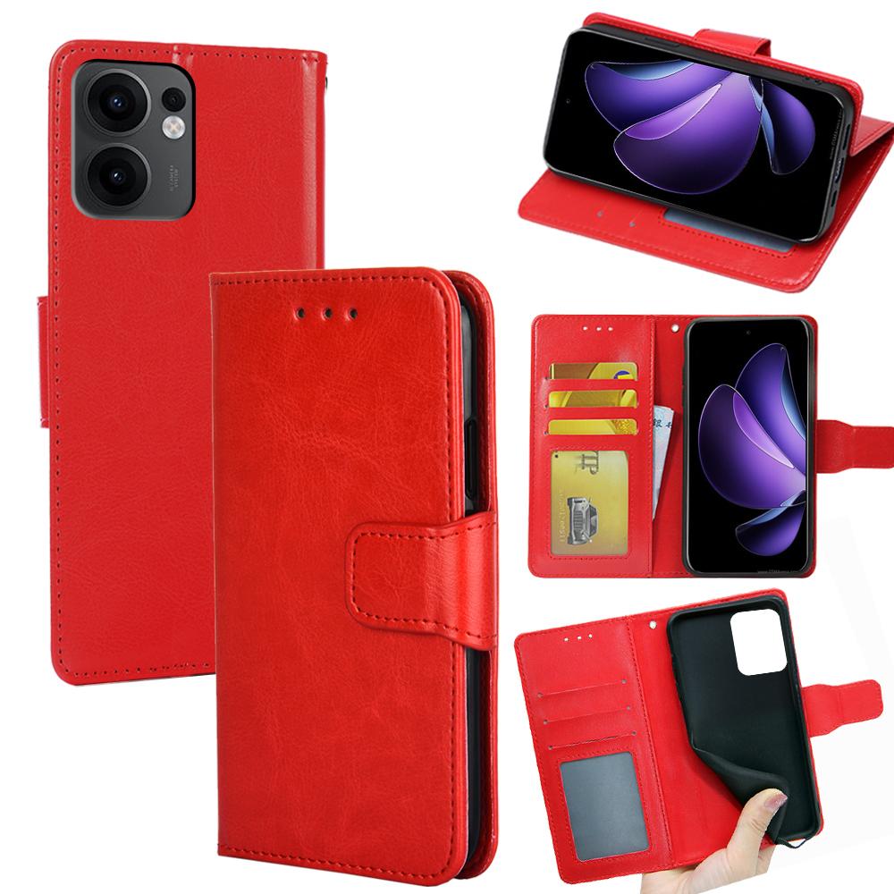 For Oppo Reno13 F 5G (Reno 13 FS 5G)/4G Case Wallet PU Leather + TPU Folding Stand Phone Cover