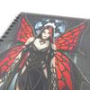 Les Trésors De Lily [J5596] - 'Fairy Dreams' Black Red Spiral Notebook
