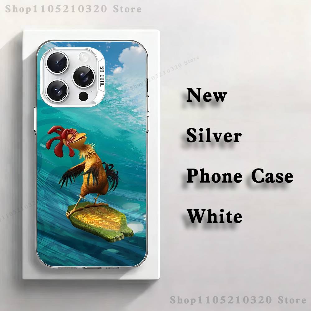 

Chicken J-Joe Surf Phone Case For iPhone 17,16,15,14,13,12,11,Pro,Max,Plus,E,Air,Mini White Tpu Cover iPhone13