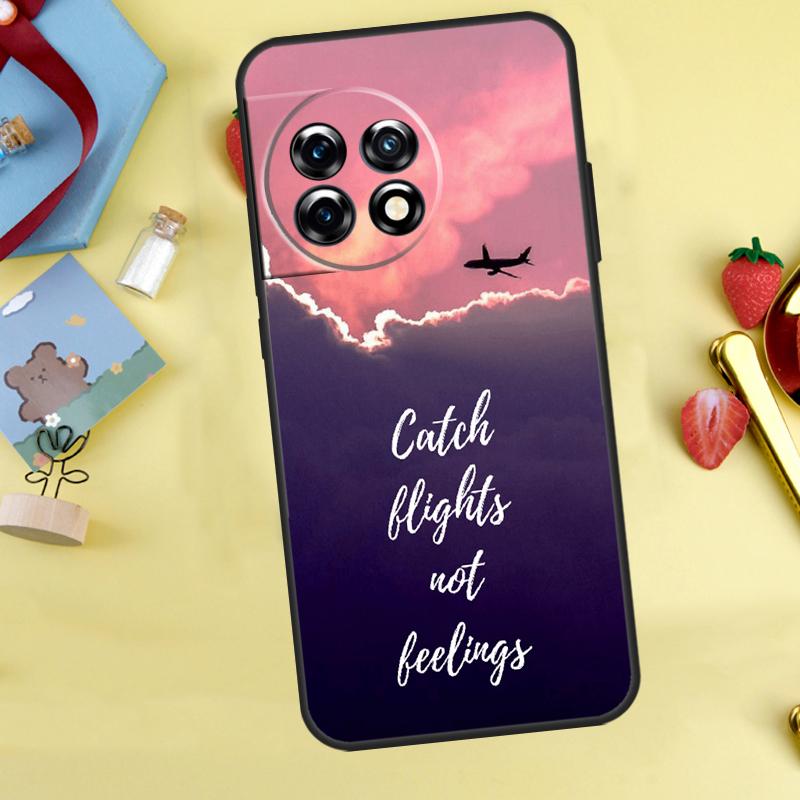 

Plane Fly Your Dreams Case For OnePlus 13R 12R 10R 15 13 12 11 10 9 13T 10T 8T Nord CE 5 2 3 4 Lite N20 N30 Cover OnePlus Nord N20