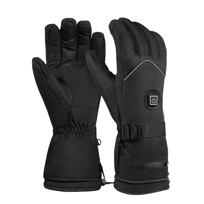 USB-wiederaufladbare beheizbare Motorradhandschuhe für die Winterfahrt