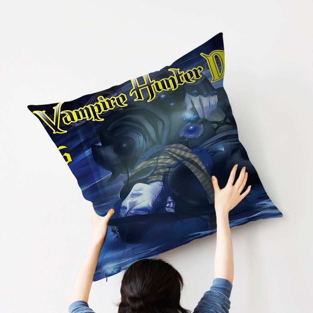 Vampire Hunter D Classic Pillowcase Toon Gift Cushion Cover Bedroom Home Sofa Chair Seat Decor Pillow Case