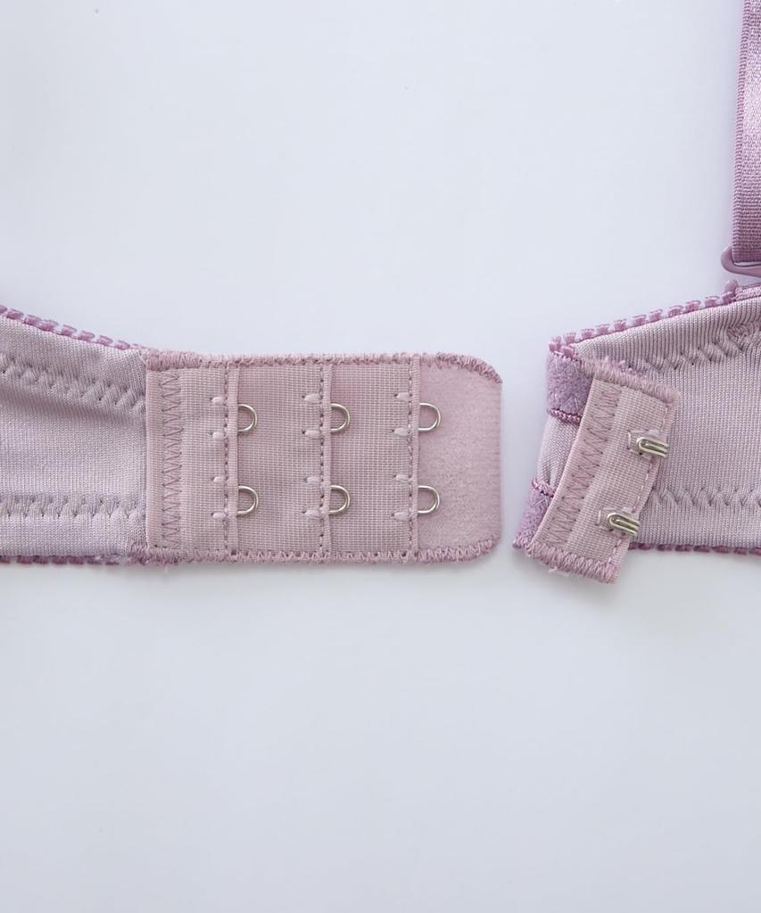 Inner Romantic Dolly Bra and Shorts Dusty [Nissen] Women's Set, Set, Purple, I80/L