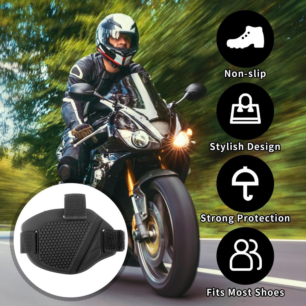 Motorcycle Shift Pad Gear Shoes Protective Motorbike Gears Shifter Men Waterproof Protector Motocross Boots Cover Accessories