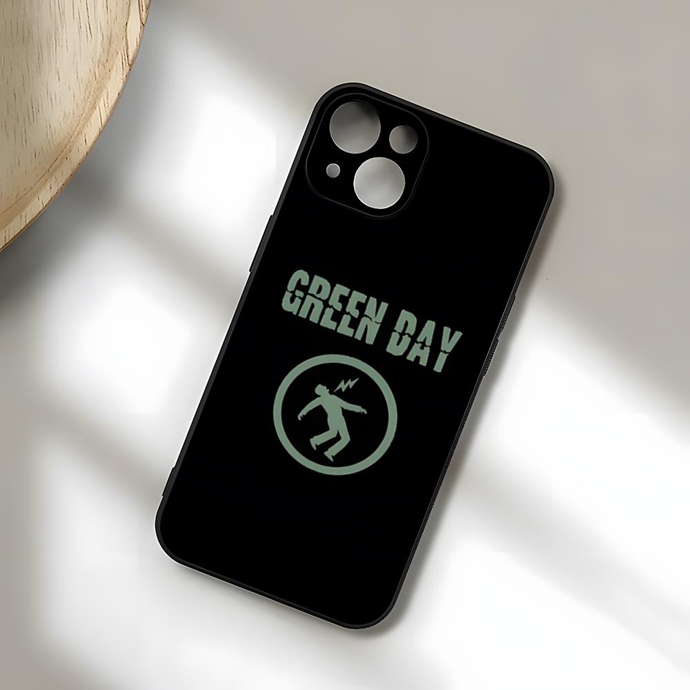 

Band Green Day Phone Case For IPhone 17 Pro Max 15 Pro 16 14 Plus 12 13 Mini 11 Pro Shockproof Soft Cover iPhone14 Pro