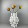 Ceramic Vase Irregular Splicing of Geometric Blocks Flower Vase Flower Arrangement Ceramic Handicrafts Home Decoration