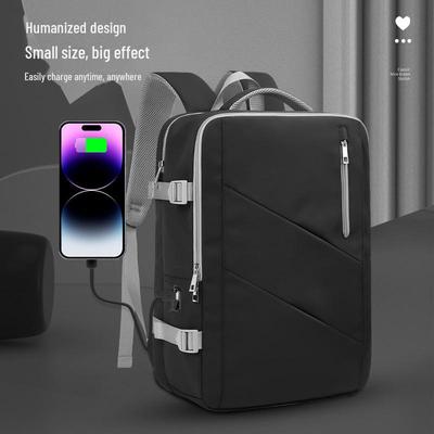 Women's Travel Backpack: Large-Capacity, Unisex for Students, Computer-Compatible Schoolbag