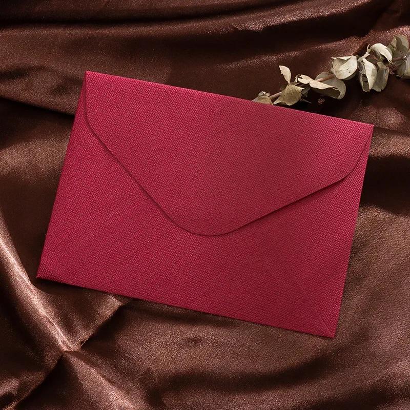 10pcs Window Envelopes for Letters DIY Handmade Gift Packaging Bag Wedding Party Invitation Card Cover Cash Envelope Stationery