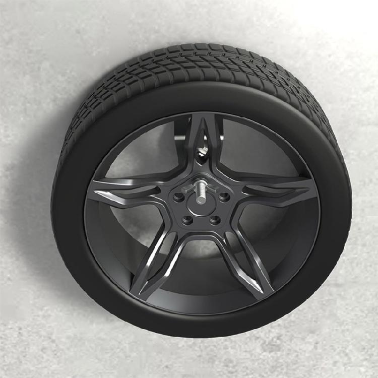 Multiple Size Spare Tire Carriers Mount Holder Support Rack Suitable for Trailers, Wall Mounted Bracket, Stainless Steel