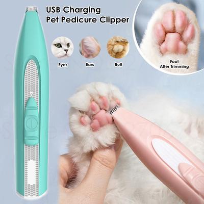 Mașină de tuns câini Profional Cordl Silent Cat Foot H Trimmer Mașină de ras pentru animale Mașină electrică de tuns pentru animale de companie Groomg H Cutter