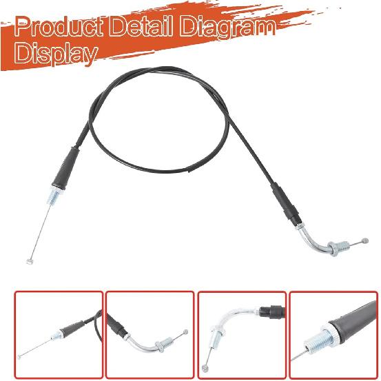 Throttle Cable Replacement for TRX400EX Sportrax 400 1999 2000 2001 2002 2003 20