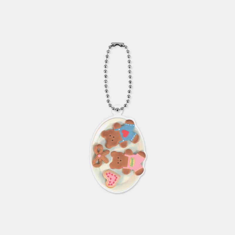 gummy cookie acrylic keyring Single product