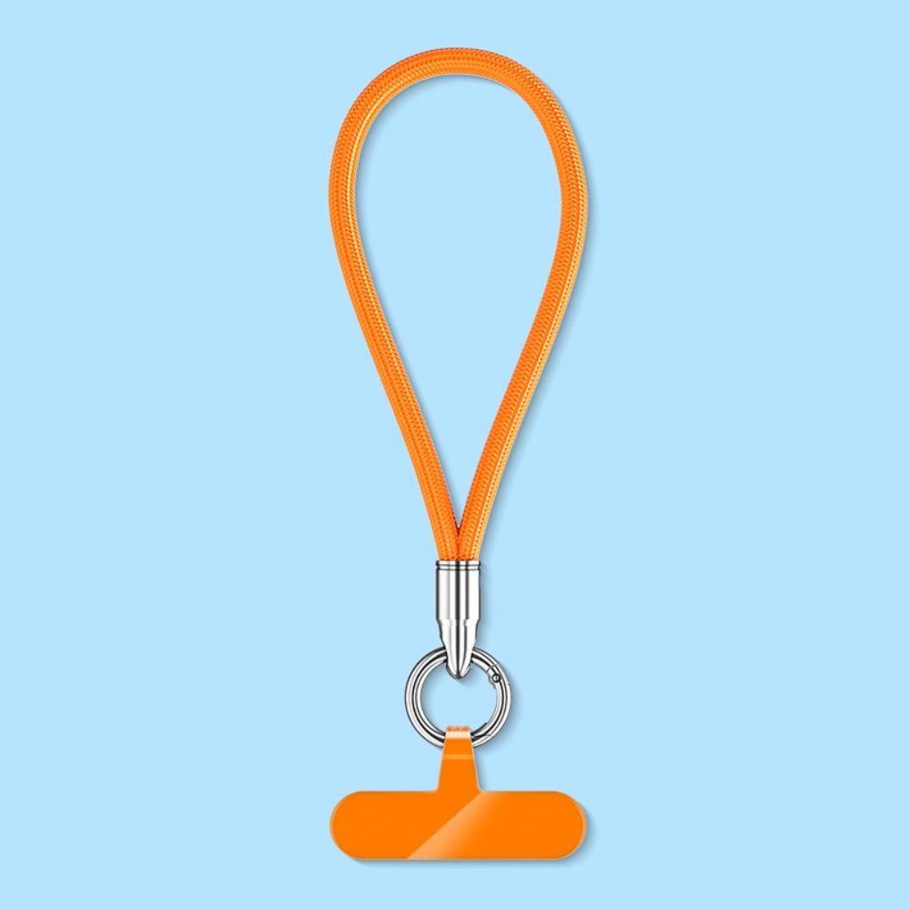 Strapazierfähiges Verstellbares Handy-Lanyard Handgelenksband 2-in-1 Kurze Handschlaufe Gewebt Stilvolles Handy-Zubehör für Männer und Frauen