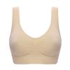 Plus Size Full Coverage Sports Bra Vest Wireless Stretchy Seamless Supportive Activewear for Women Gym Yoga Running