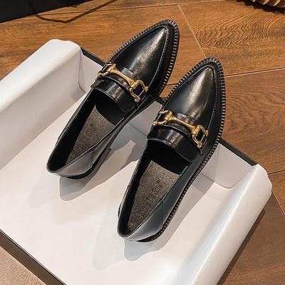 Mocassini da Donna in Velluto Stile Britannico - Versatili, Autunno/Inverno, Taglie 41-43