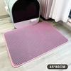 Cat Litter Mat Heavy Duty 2 Layer Waterproof Washable Non Slip Floor Protector for Home Pet Area