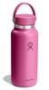 Wide Mouth Stainless Steel Water Bottle, 32oz (946ml), Leaf Design, Insulated (Official Japanese Product)