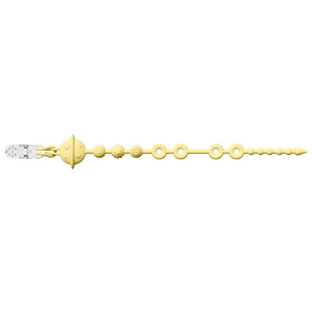 Toy Straps, Silicone Bottle Holding Clip, Pacifier Holder Clip with Self-Adjusting Bayonet