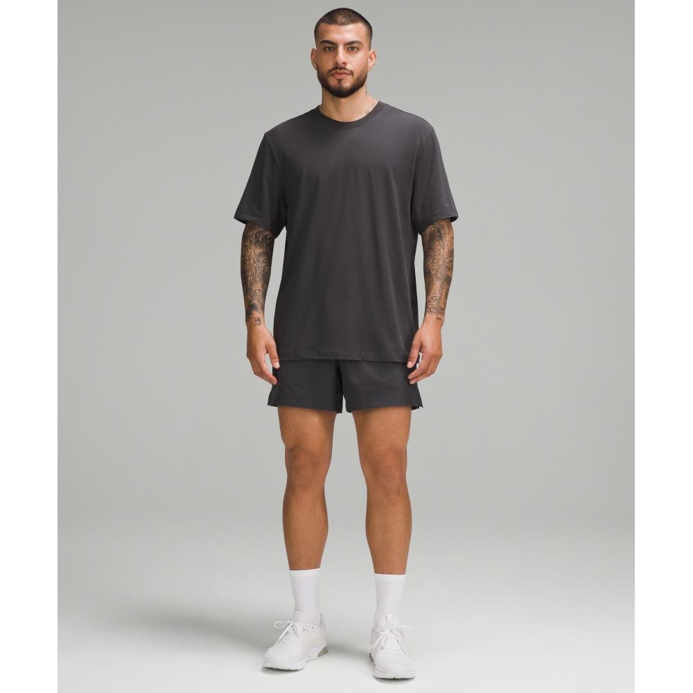 Lululemon Zeroed In lInerless Short 5  Graphite Grey