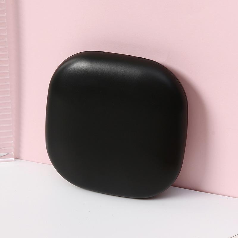 Rechargeable Portable LED Makeup Mirror with Light, Double-Sided, Custom Magnification, Compact Folding Design