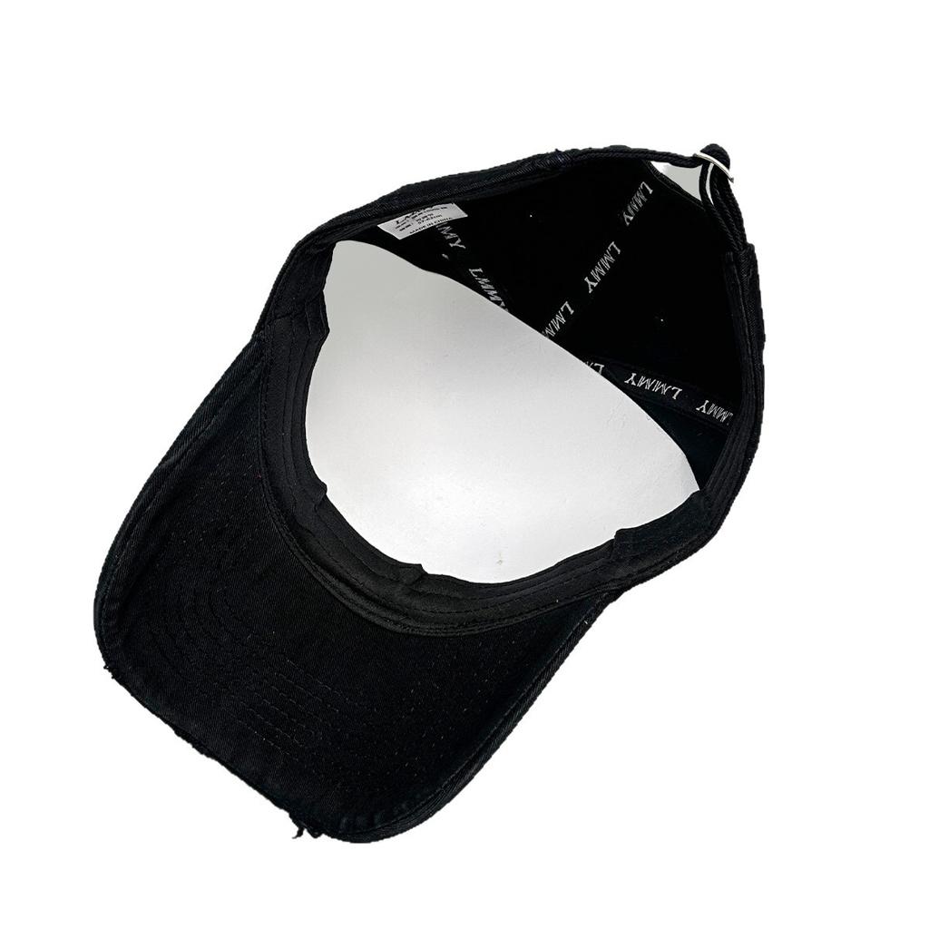 Spring And Autumn Cave Wind Embroidery Letter Baseball Cap Men'S And Women'S Shade Simple Personality Casual Cap